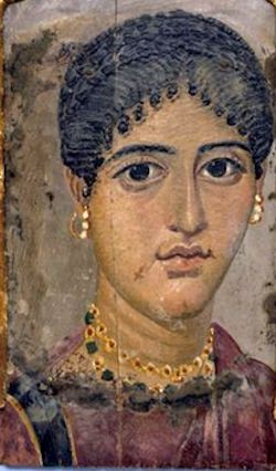 A Woman, Hawara, 300-330 (Philadelphia, PA, University of Pennsylvania, Museum of Archaeology, E 16214)